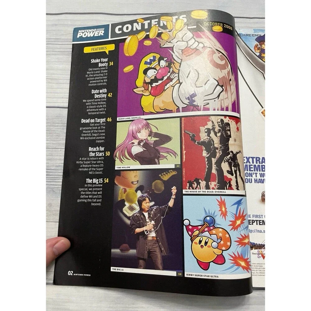 Nintendo Power Magazine Issue Volume 233, October 2008